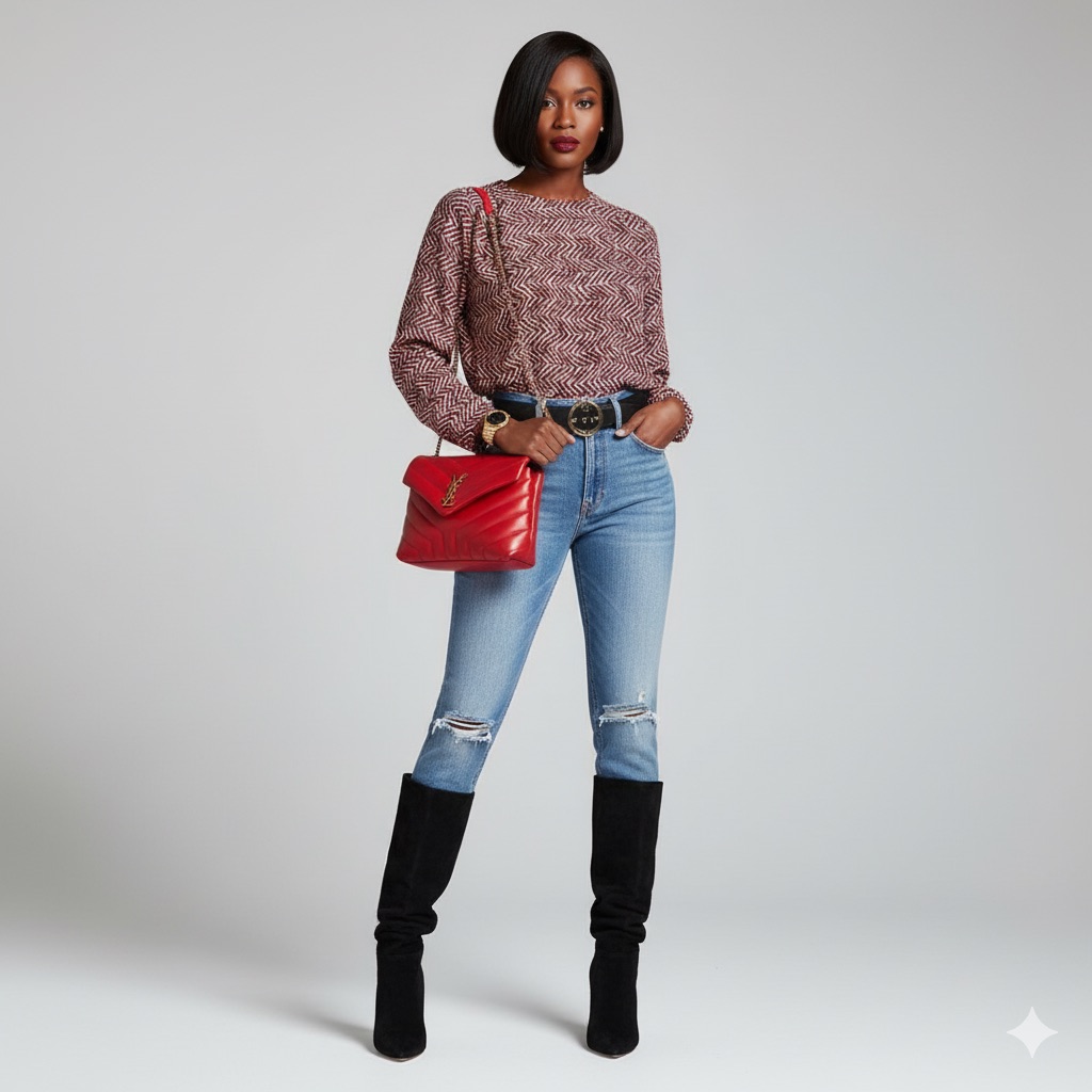 Vintage Statement Blouse